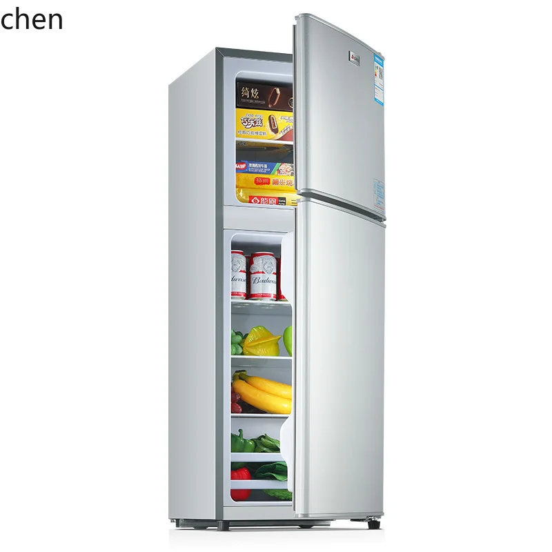 Energy Efficient Double Door Mini Refrigerator