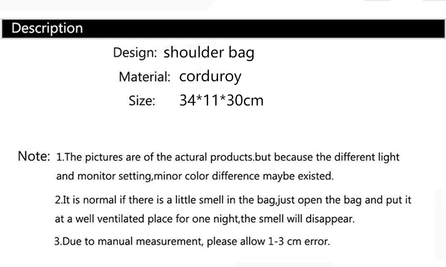 Kausale Umhängetaschen für Frauen, Cord, wiederverwendbare Einkaufstaschen, große Kapazität, weibliche Reise-Handtasche mit Griff oben, Mädchen-Bücher-Packung – Detail 1