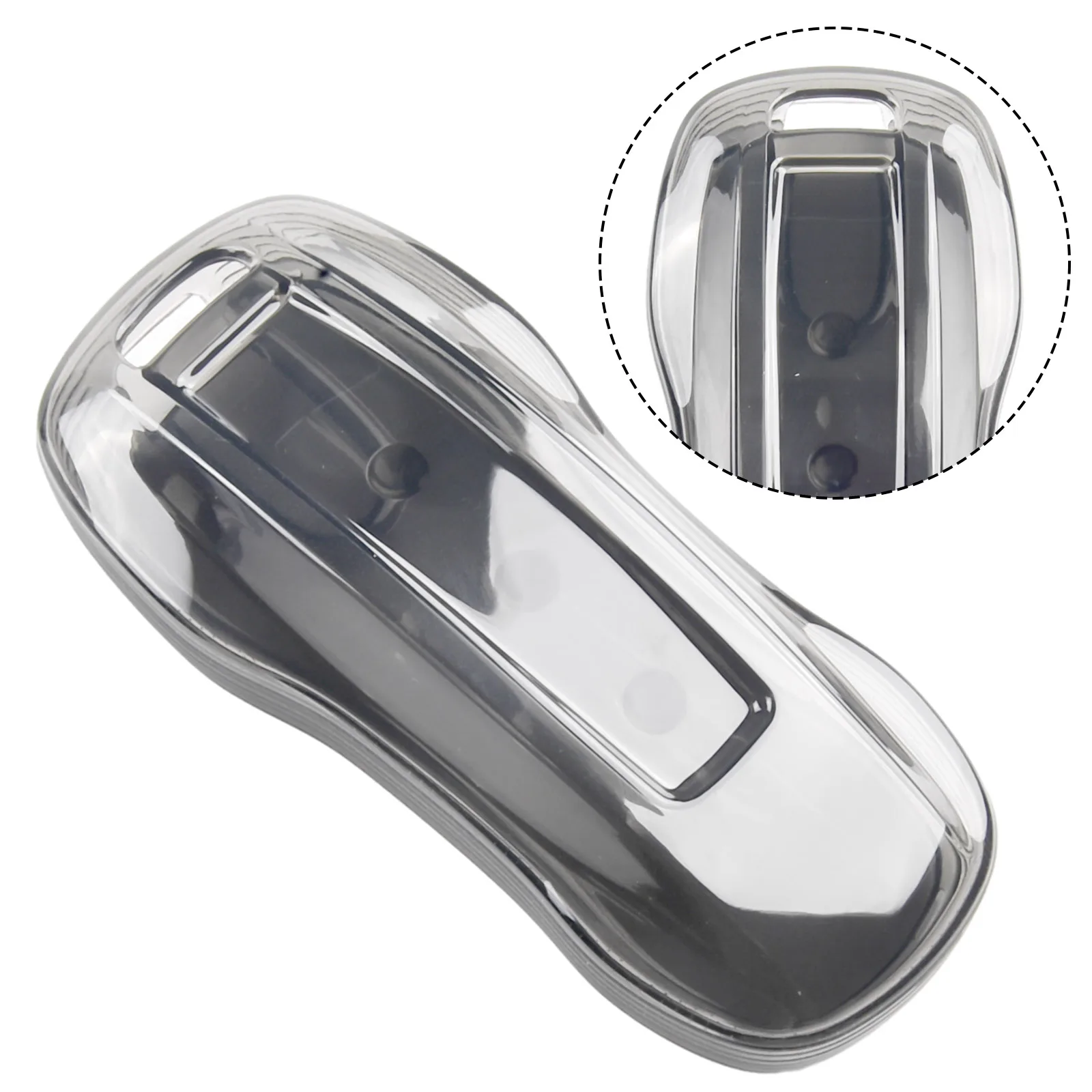

Auto Parts Fitment LIGHT THIN FEEL Lightweight NON YELLOWING Package Push Button Engine Start Crystal Clear