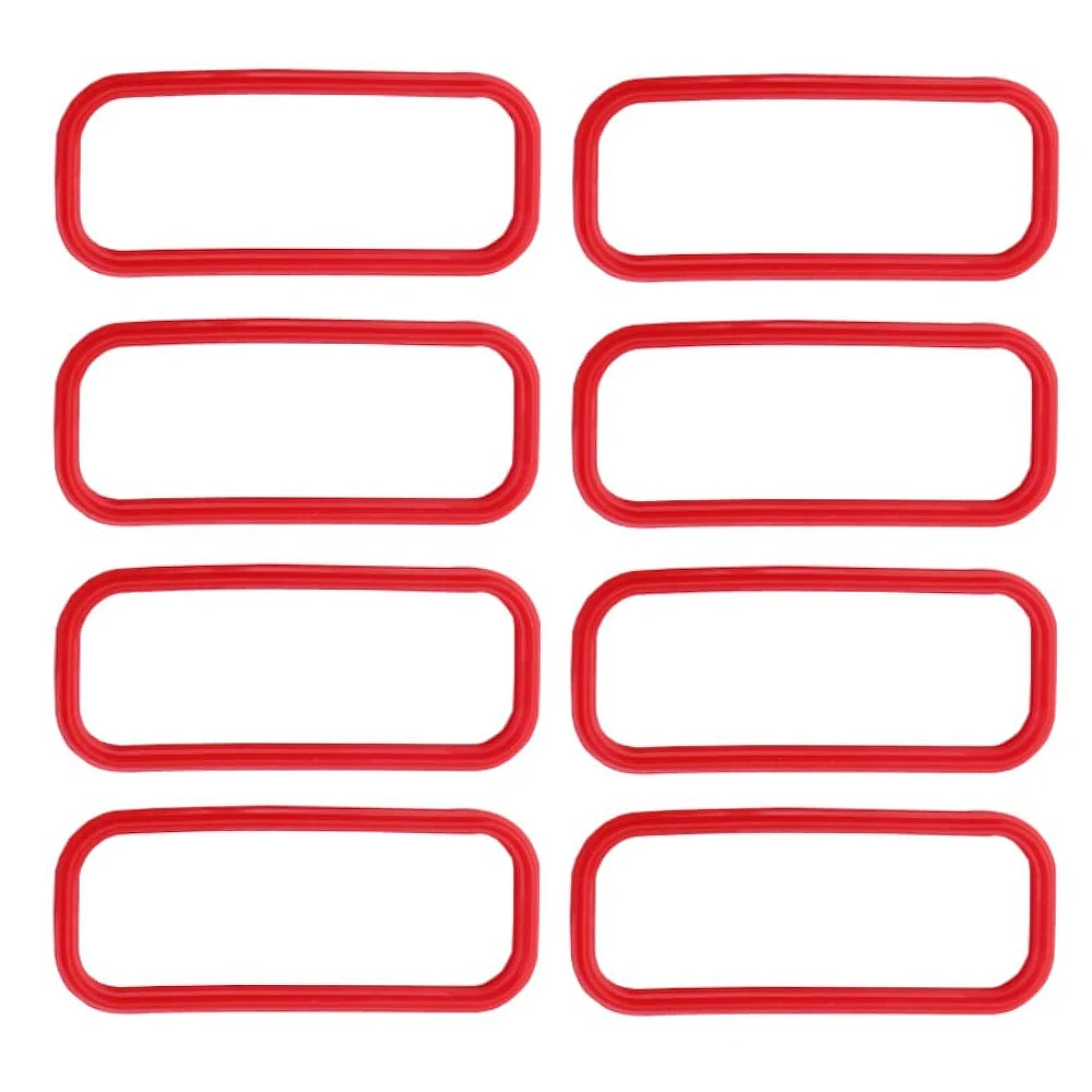8pcs LS1 LS6 FAST LSX Intake Manifold Seal O-Ring Gasket Set for Camaro Corvette GTO 1997-2004 Intake Manifold Auto Parts