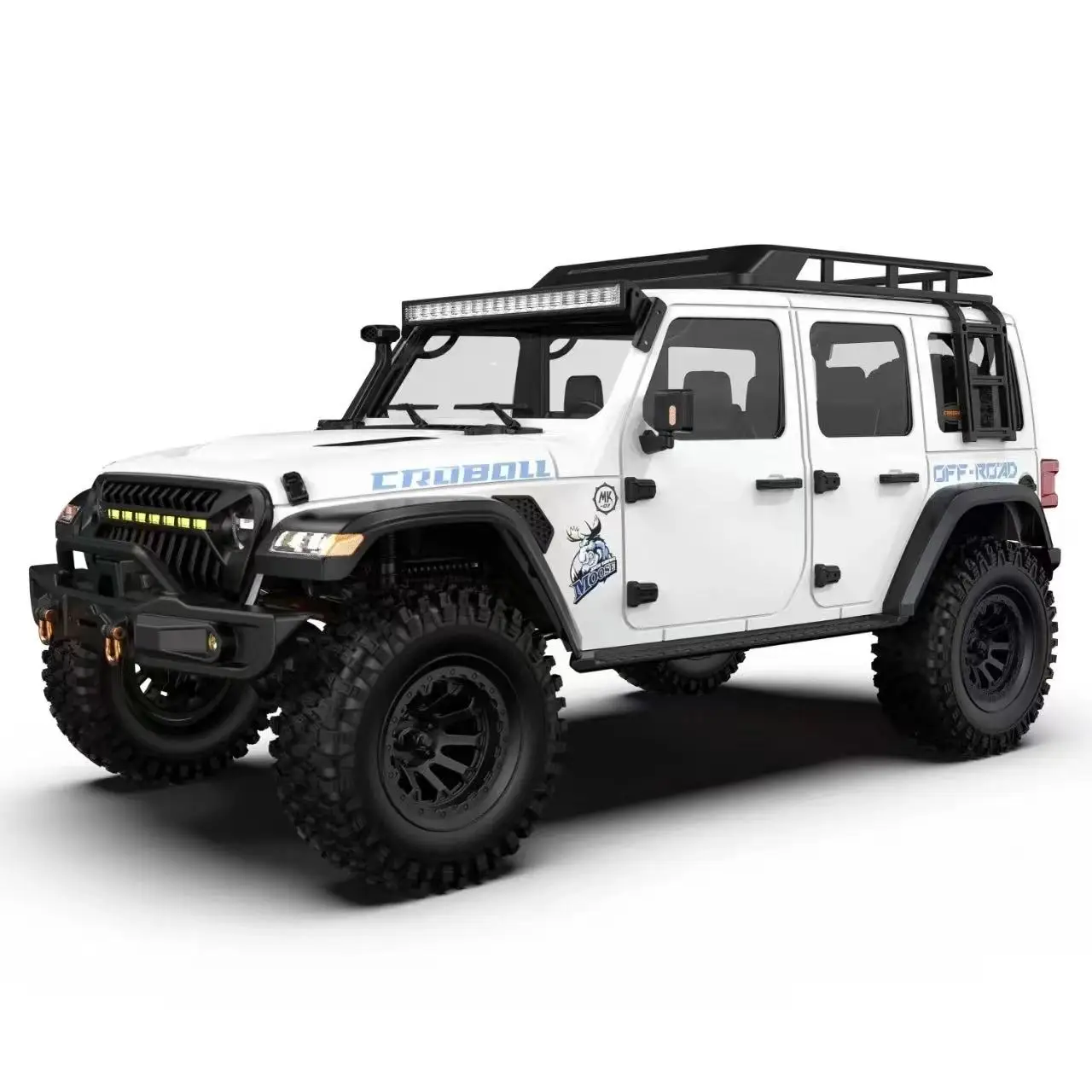 리라노 MK07 V2 에디션 1:7 랭글러 락 크롤러 RC카 듀얼 속도 전후방 차동장치 브러시리스 버전