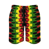 3d Print Algeria Flag Men's Summer Swim Trunks Ethnic Graphic Surf Board Shorts Sports Beach Shorts Swimsuit Street Short Pants 1