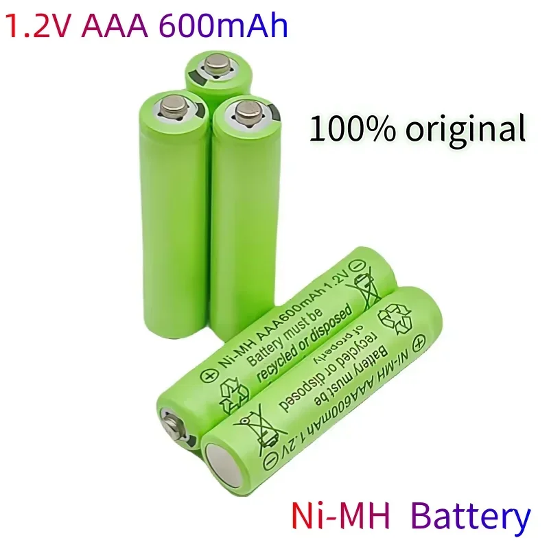 100% Original 1.2V AA1200mAh+1.2V AAA600mAh high-quality Ni-MH rechargeable lpega battery suitable for clocks mice toys etc 4