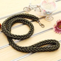 Durable Braided Dog Leash for Effective Training and Comfortable Walks (Green)