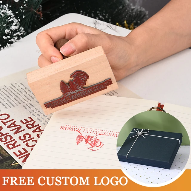 Personalized Logo Stamp Business  Custom Stamps Personalized Logo - Stamp  Custom - Aliexpress