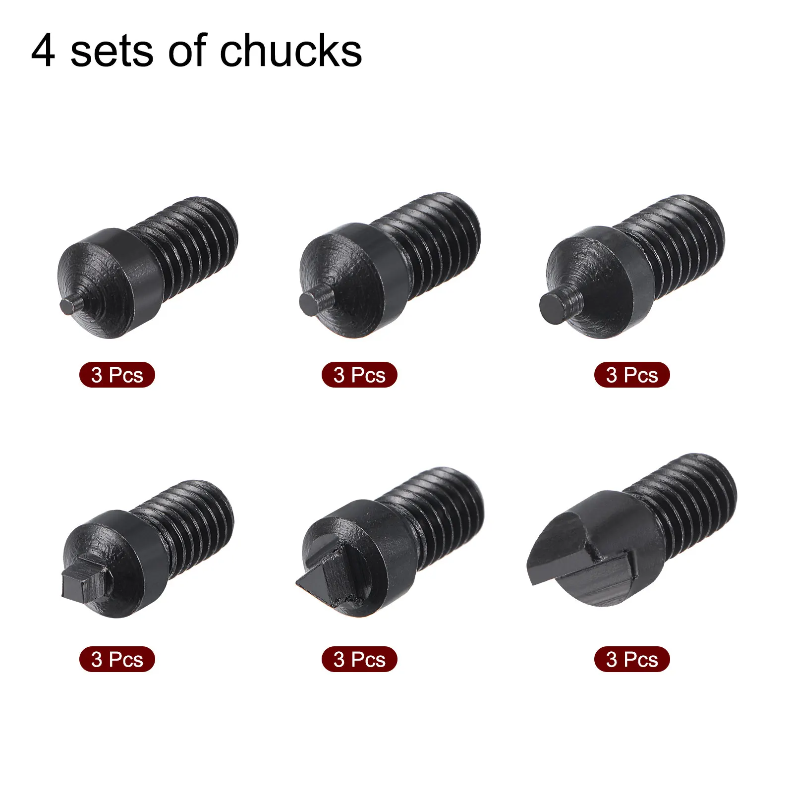 uxcell Watch Repair Tool Set,35mm Watch Back Cover Case Screw Wrench Opener with 18 Bits and 38mm Remover Holder