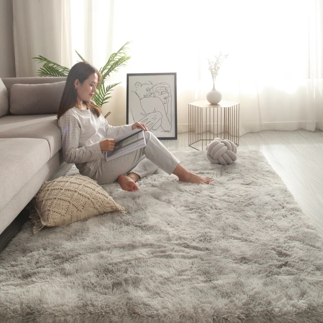 Soffici tappeti per soggiorno Nordic Lounge tappeti case e peluche camera  da letto per bambini letto piumino tappeto decorazioni per la casa tappeto  peloso - AliExpress