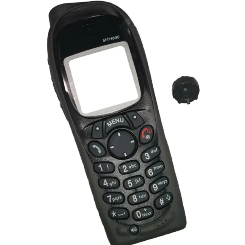 Black Walkie Talkie Replacement Repair Kit Case Housing Cover for