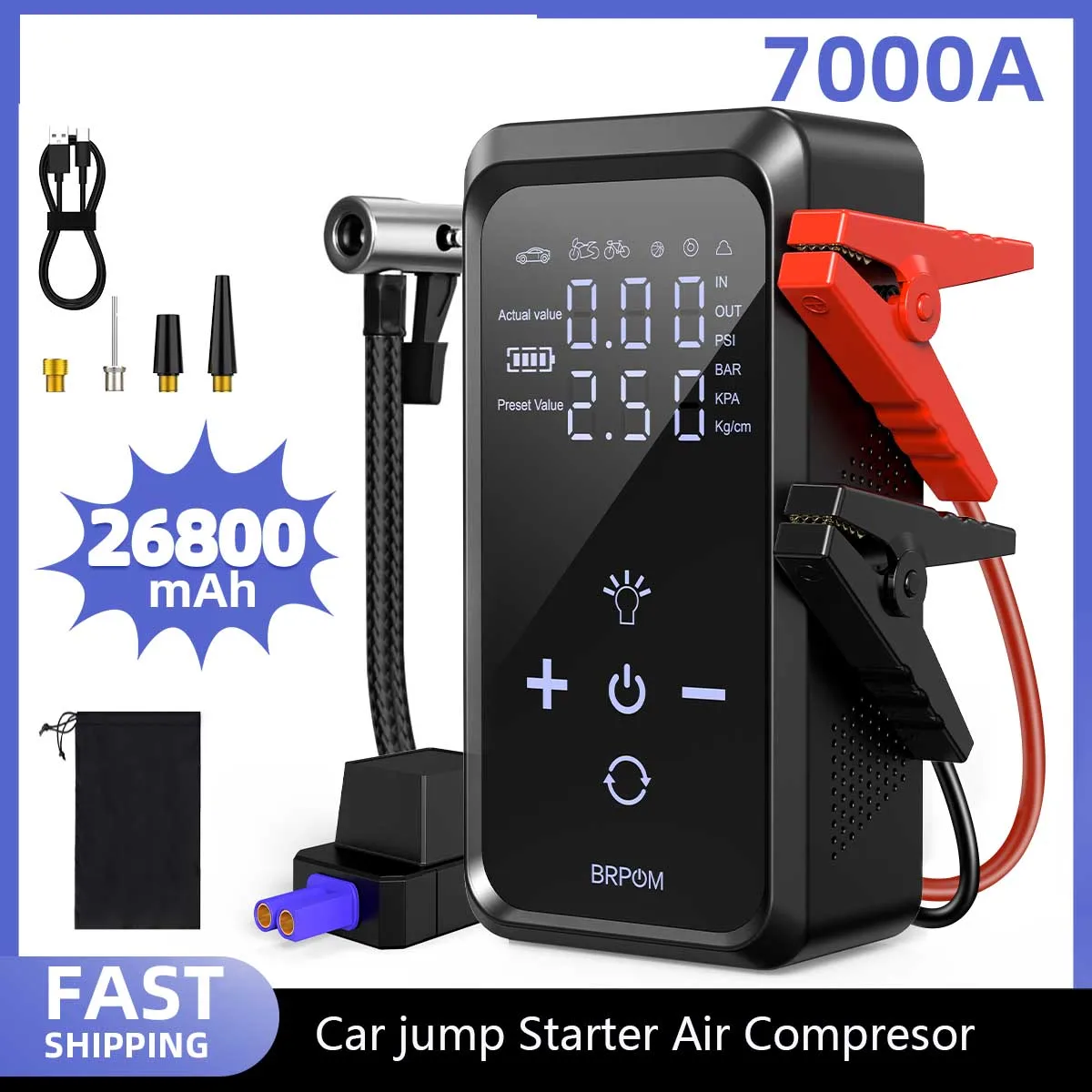 7000A 26800mah