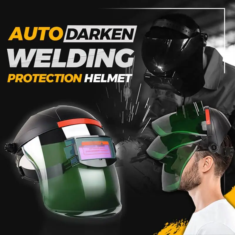 

Auto-darken Welding Protection Helmet Large Screen True Color Grinding Welding Mask ME980H Protective Soldering Supplies
