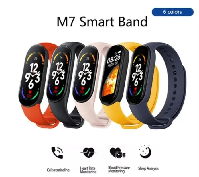 

Multifunctional M7 Smart Watch for Xiaomi Fitness Tracker Sleep Detection Men Women SmartWatch Heart Rate Smart Bracelet