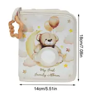 4x6 Inch Baby Photo Album – Perfect Memory Book for Baby Photos and Milestones