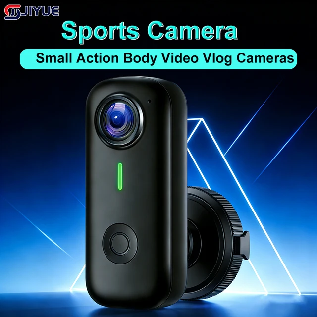 Caméra de sport magnétique 1080P caméra corporelle 2.4g sans fil Wifi moto Mini Action corps vidéo Vlog caméras casque enregistrement 1