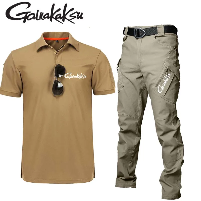 Description Picture 6 of item2024 Spring Summer Outdoor Sports Waterproof Clothing Fishing Shirts Reflected Fishing Clothes Hiking Suit Pants