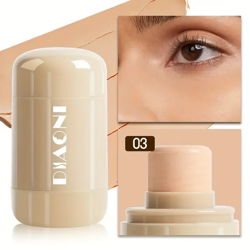 9 Color Concealer Stick Natural and Long-Lasting Base Repair Concealer Tear Groove Invisible Pore Foundation Stick Face Makeup