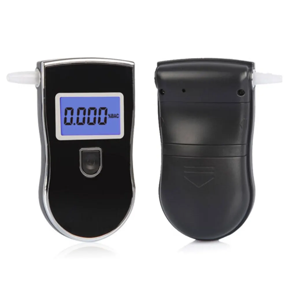 

NEW AT-818 Professional Police Digital Breathalyzer Alcohol Tester Breath Analyzer Detector Practical AT818