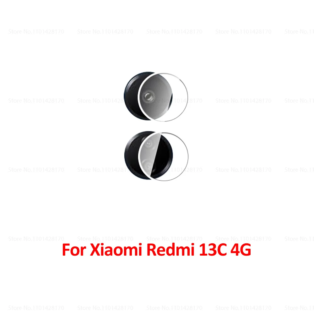 4-Pack HD Tempered Glass Camera Lens Protector