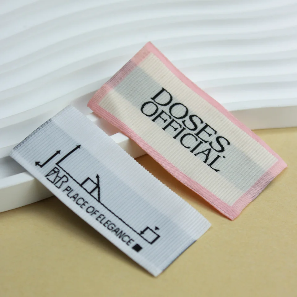 Etiquette Tissée Prix Usine VÃªtement Étiquettes De Vêtements En Satin  Polyester, Design Personnalisé, image size:960x960