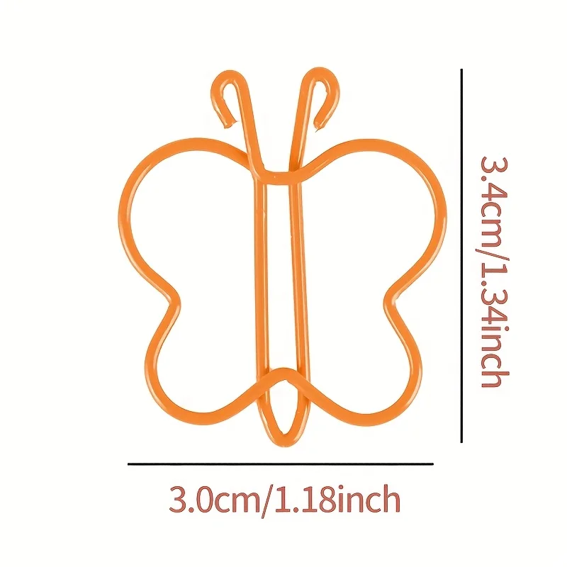 10/20개 멀티컬러 PET 플라스틱 바인더 클립 - 책, 게시판, 책갈피에 적합한 귀여운 색상별 사무용품