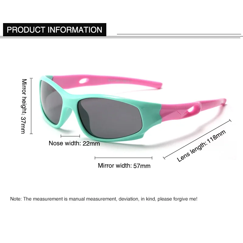 Occhiali Da Sole Polarizzati Per Neonati 0-24 Mesi - Gomma Morbida, Protezione UV400 Totale - Foto 6
