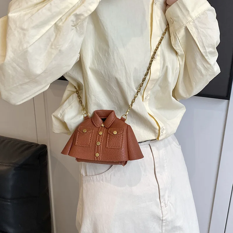 Mini Unique Design Crossbody Bag PU Leather Women Fashion Solid Small Lipstick Bags Trend Exquisite Messenger Totes Handbag Girl