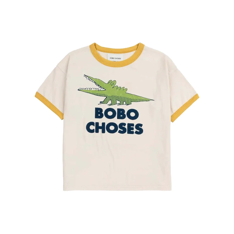 2025 New Summer Kids T Shirts Boys Girls Cute Print Short Sleeve Tees Baby Child Cotton Outwear Tops Clothing 4