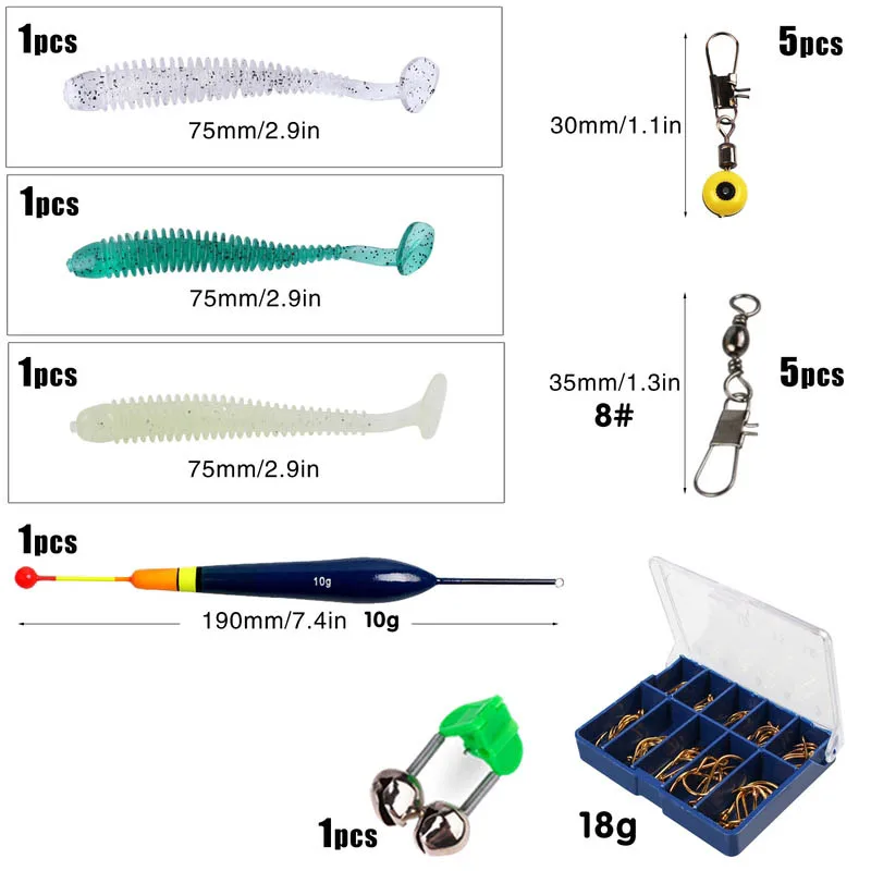 15pcs/set 2.4m Fishing Rod Reel Combos Full Kit Spinning Telescopic Pole  Lure Line Hook Track Tool Set for Ocean Fishing - AliExpress