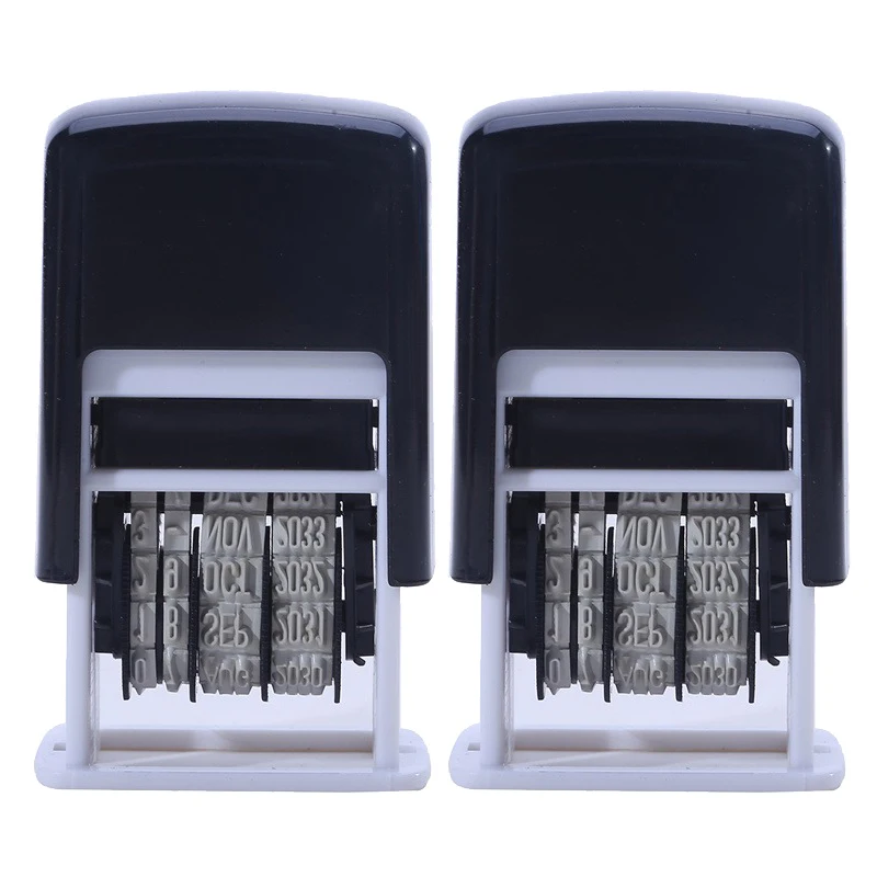 All-in-One Self-Inking Date Stamp for Office and DIY Projects