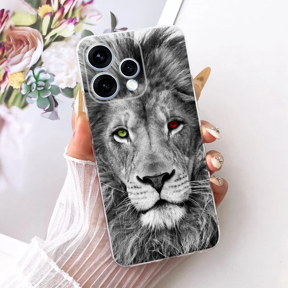 Colorful Flowers Painted Soft Slim Phone Case