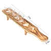 Wine Glasses Stand Wooden Drink Serving Tray With 6 Glasses Glass Cup Rack Tequila Glass Holder Serving Tray For Bar 6