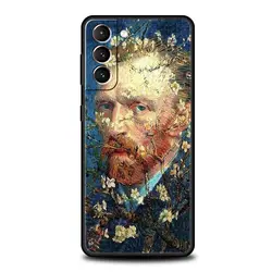 Van Gogh Starry Night Aesthetic Phone Case - Black Cover - Samsung S20Ultra (A9)