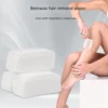 100 Pcs/Set Depilatory Nonwoven Cloth for Face Neck Arm Leg Body Hair Removal Wax Paper 2