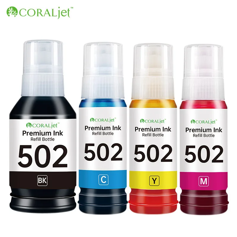 502 botellas de repuesto de tinta copatibles con Epson 502 botellas de 502 botellas de repuesto de tinta copatibles con Epson 502 botellas de