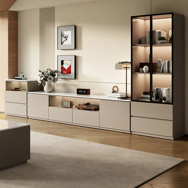 현대적 스타일의 스탠딩 엔터테인먼트 TV 캐비닛: 가정의 중심부에