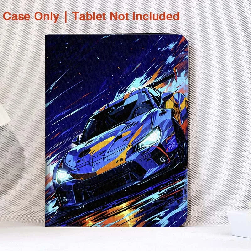 Luxury Sports Car Art Pattern Tablet Case Gift