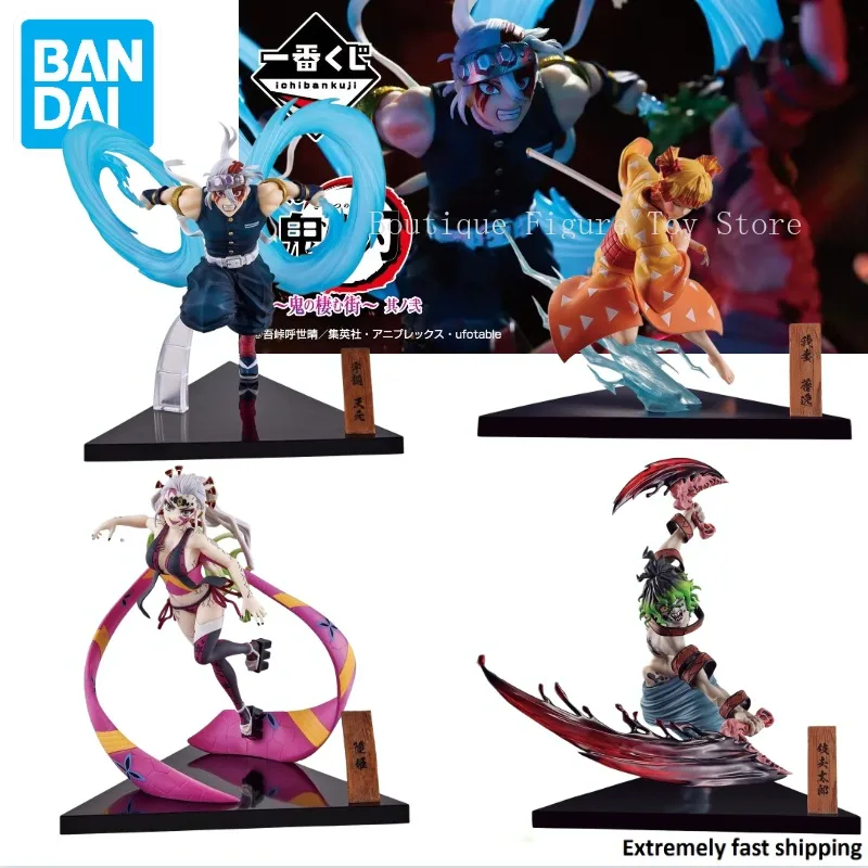 

Оригинальная игрушка в виде животного, рассекающего демонов, Bandai BANPRESTO Ichibankuji, город, где проживают демоны, 2 фигурки, аниме модель, коллекционная игрушка, подарок