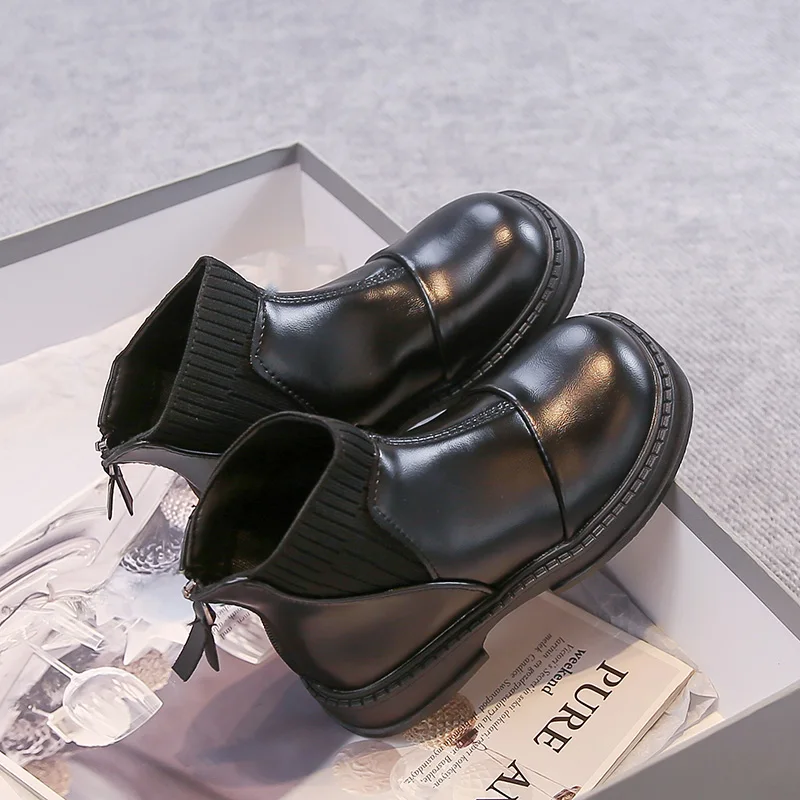 Girls Soft Bottom Anti Slip Boots Autumn Winter