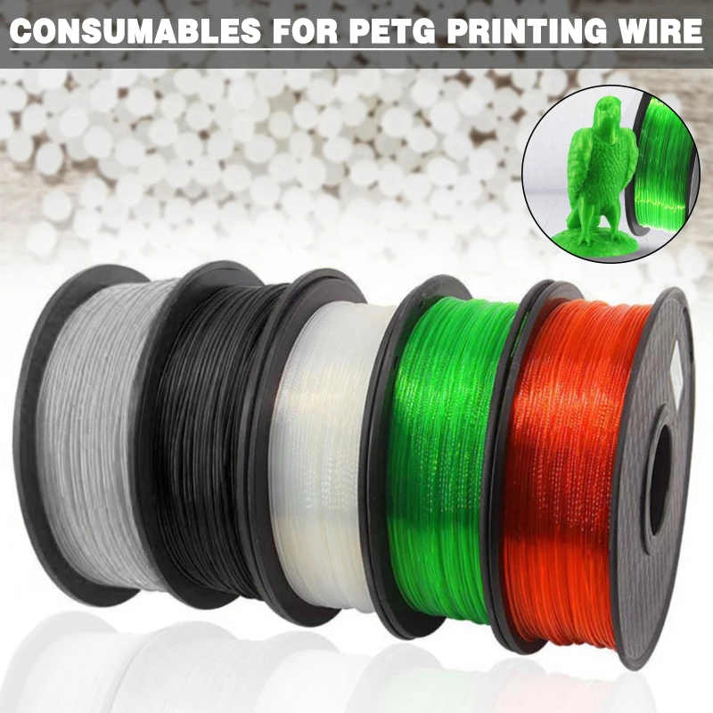 1.75mm 1kg 395m Multicolor PLA 3D Filament Printer Material High Quality Diy Printing Wire Consumables