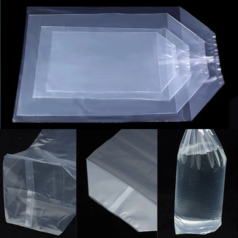Aquarium Breathing Bags 50Pcs Live Fish Breather Bag Transport LongLife Fish Shrimp Delivery LeakProof Plastic Inflatable