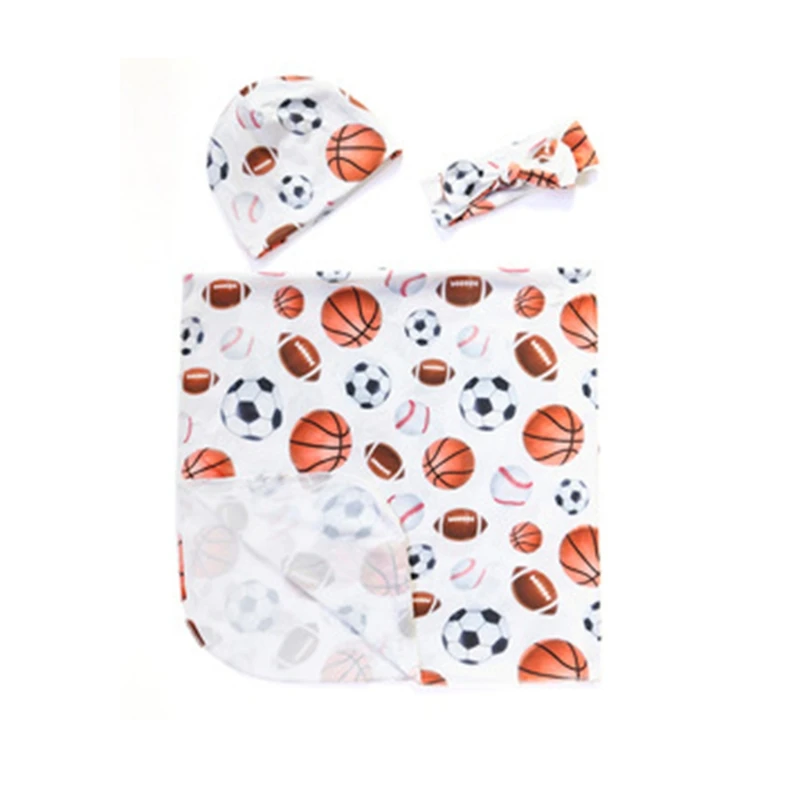 L5YF 3 Pcs  Swaddle + �Ӹ��� + ���� ��Ʈ  ��ȭ ���� ��� ������ �� ��� ��� ����  ����