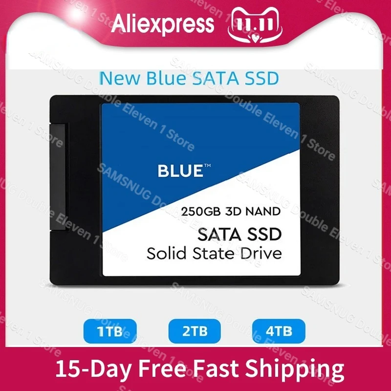 WD Blue™ - Disque SSD Interne - 3D Nand - 500Go - 2.5