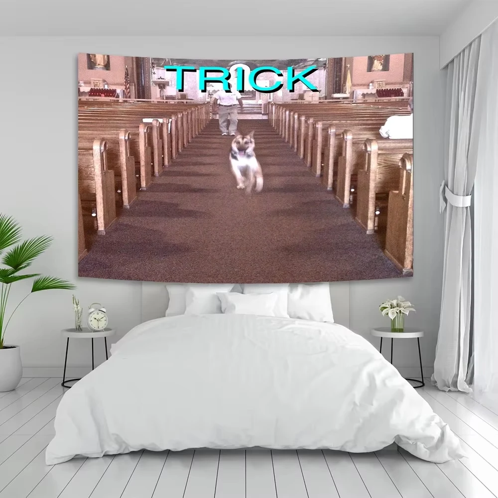 1PC Alex G Trick Music Album Cover Flag Tapestry Wall Art Poster Aesthetic Bedroom Decoration Background Cloth Banner Home Decor