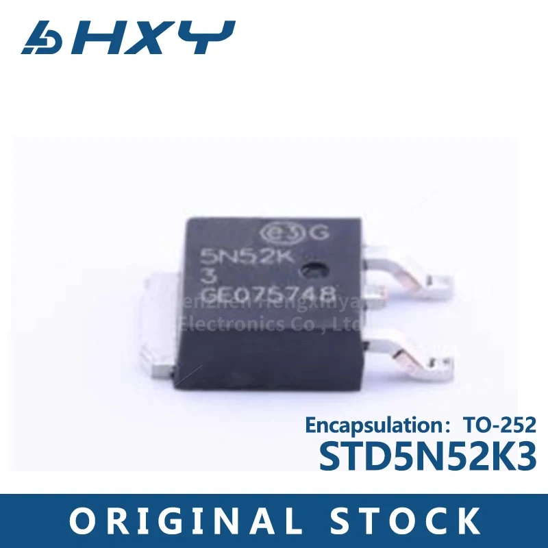 10 шт./лот STD5N52K3 N канал 525V in-line TO-252 MOS FET 10 шт./лот STD5N52K3 N канал 525V in-line TO-252 MOS FET