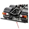 Tractor Metal Rear Bumper for 1/14 Tamiya RC Truck SCANIA Benz Actros MAN VOLVO Trailer Tractor Degree LESU DIY Parts 1