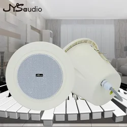 4 Inch IP55 Waterproof Ceiling Speaker Indoor Roof Loudspeaker Good Sound Quality In-Wall For Home Background Music PA System