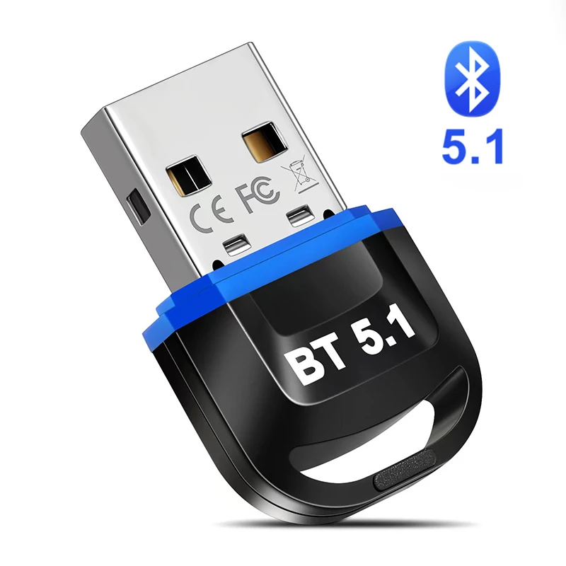 무선 USB 블루투스 어댑터 5.1 5.0 컴퓨터 블루투스 동글 USB 블루투스 PC 어댑터 블루투스 수신기 송신기