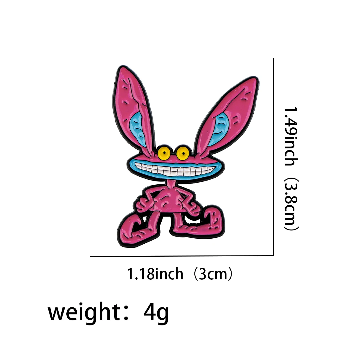 Cartoon Pin Lustige Anstecknadeln Weiße Mäuse Kamel Brosche Rucksack Handtasche Broschen Kleidung Abzeichen Mode Accessoires Geschenk – Detail 3