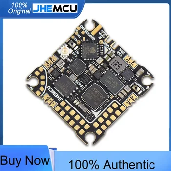 JHEMCU GHF435AIO V2 20A Flight Controller 2-4S con ELRS 2.4G integrato, OSD, Barometro e Blackbox per Droni FPV Freestyle Racing