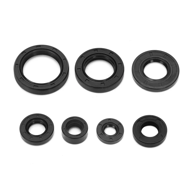 

7PCS Engine Oil Seal Kit For Yamaha BW80 1986-1990 PW80 1983-2006