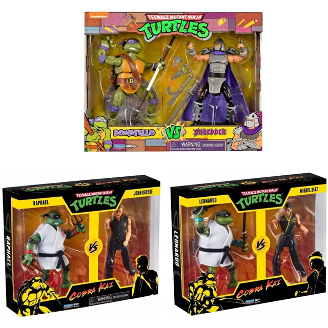 Teenage Mutant Ninja Turtles Donatello vs. Shredder Action Figure